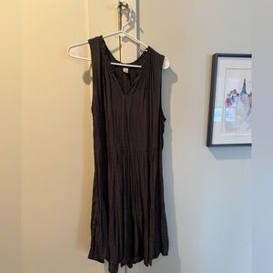 Old Navy Dark Gray Sleeveless Mini Dress